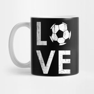 Love Soccer Mug